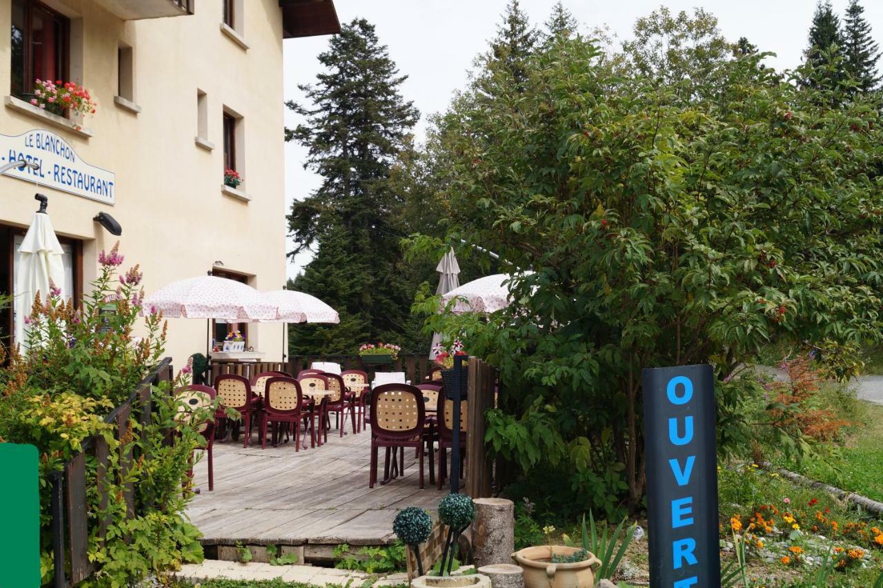 Hotel - Restaurant Le Blanchon Selonnet Exterior photo